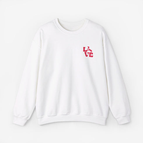 Dachshund Sweatshirt for Women - Dachshund Love Sweatshirt